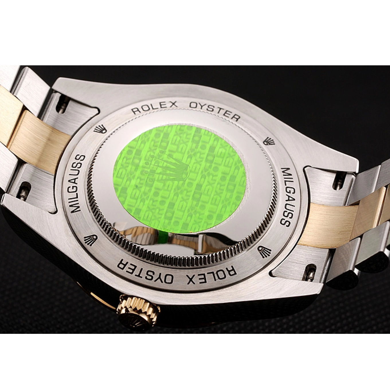AAA Replica Watches Bracelet Case Rolex White Diamond Two Day-Date 1453971 Swiss Dial Stainless Tone Gold Steel 0723
